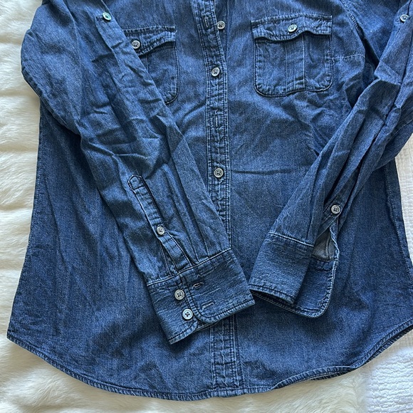 JCrew Denim Button Up - Picture 4 of 4